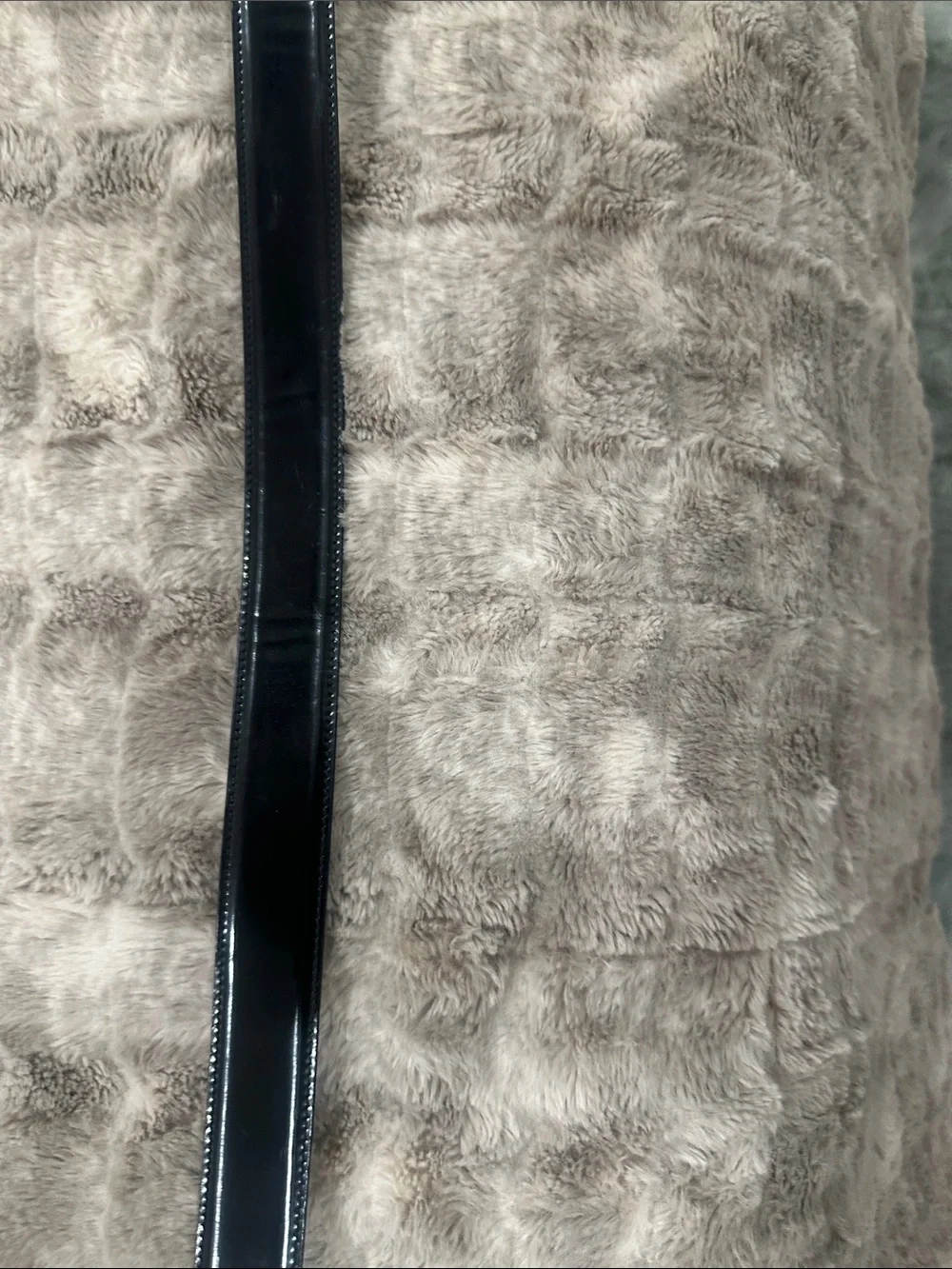 Gucci Black Patent Leather Belt with Gold Buckle
